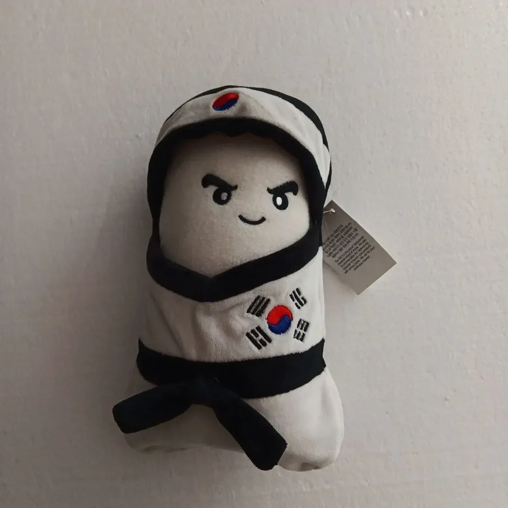 Taekwondo Inspired Super Cozy Fleece That Can Transform Into a Doll Tags 35x25